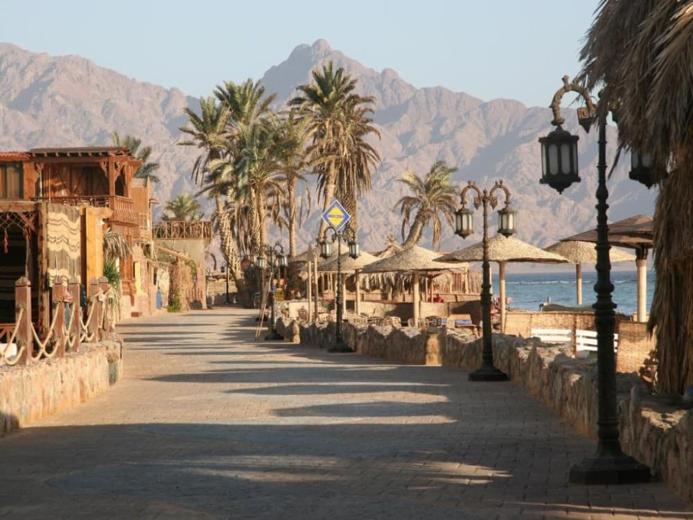 What is Dahab, Egypt known for?