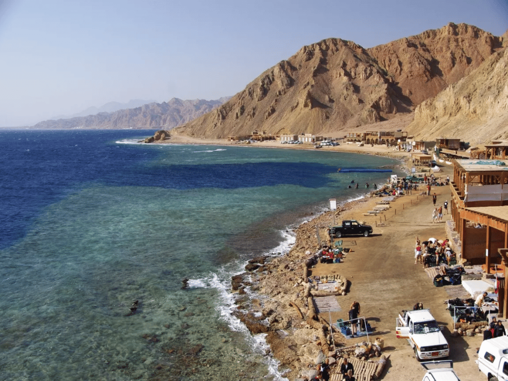 What is Dahab, Egypt known for?