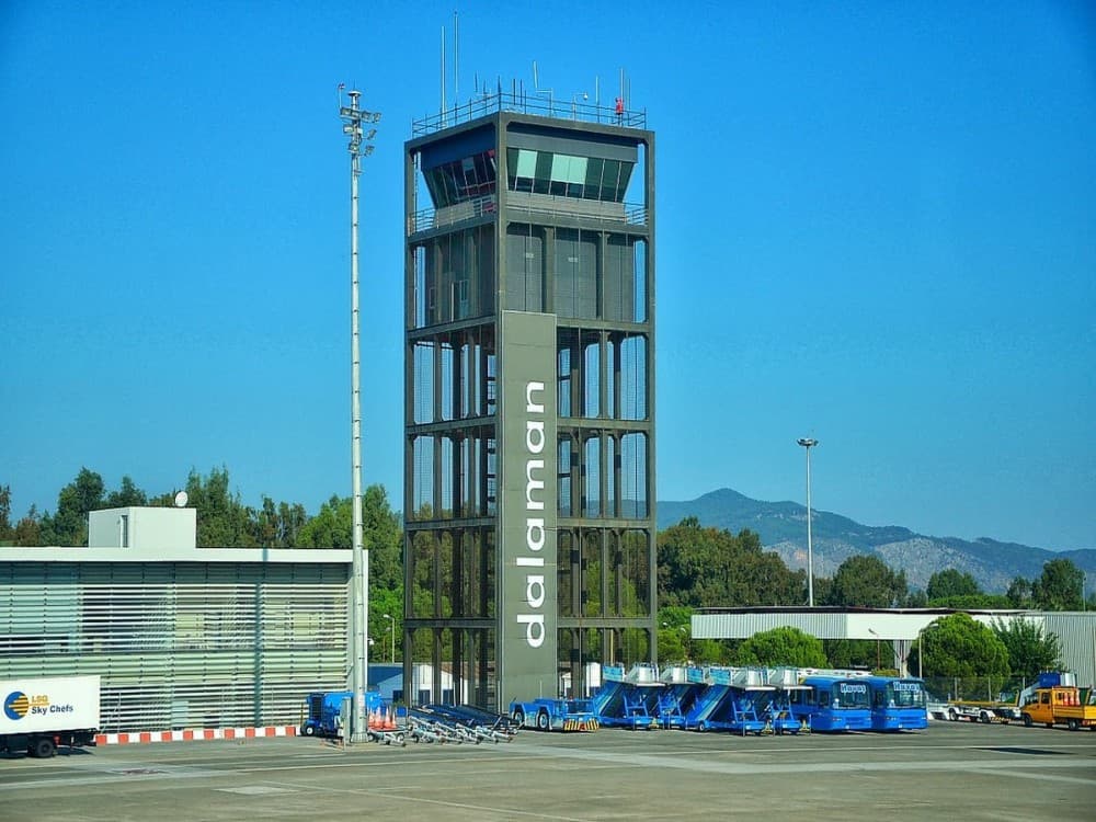 How long is a transfer from the airport to Marmaris?