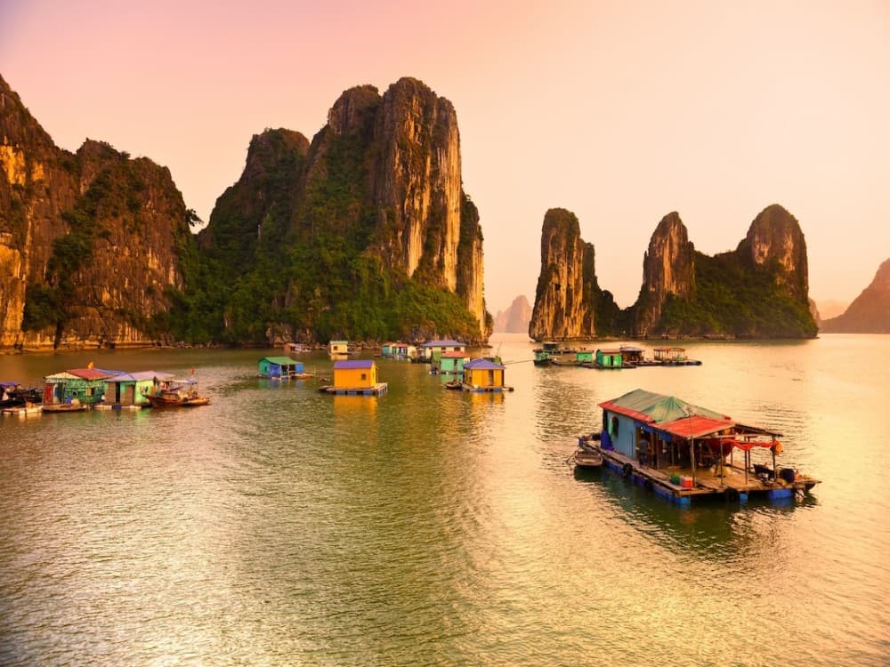 What is Ha Long famous for?