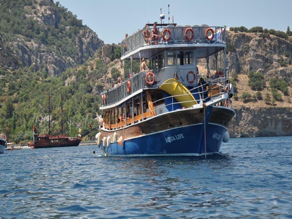 How much is a boat trip in Marmaris?