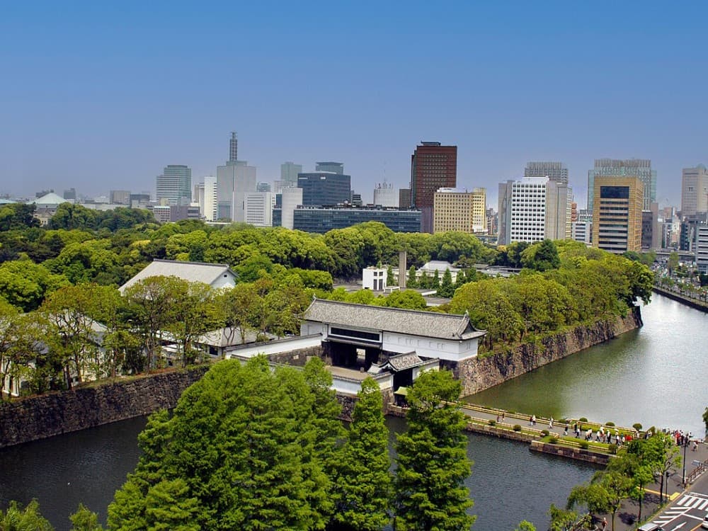 The East Gardens of the Imperial Palace - Edo Castle Ruin
