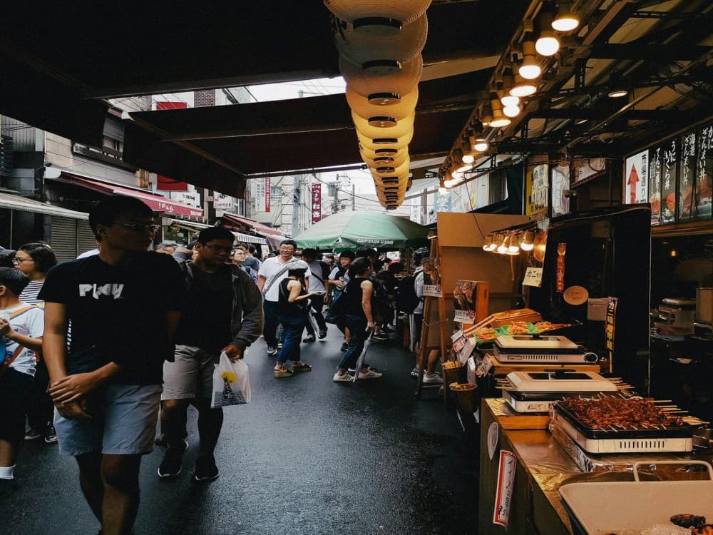 Tsukiji Jogai Market