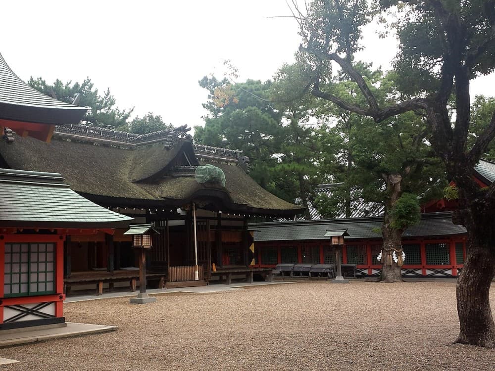Sumiyoshi Taisha Shrine