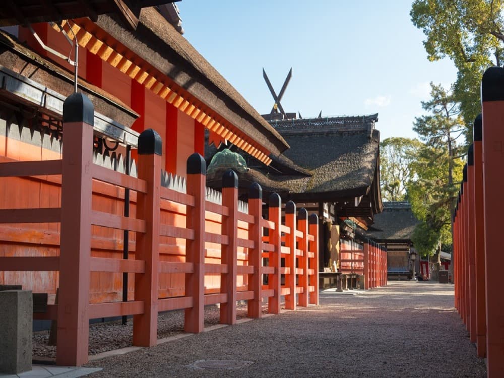Sumiyoshi Taisha Shrine