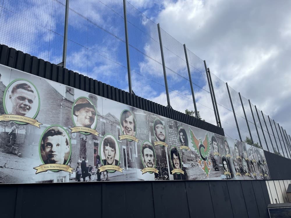 Peace Wall Belfast