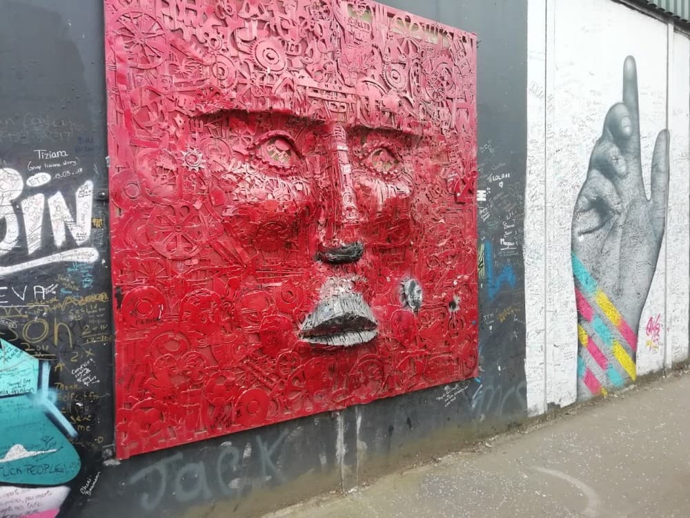 Peace Wall Belfast