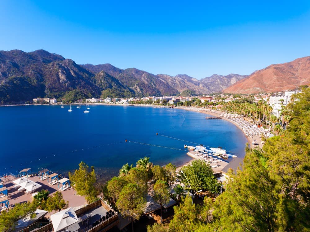 What coast is Marmaris on?