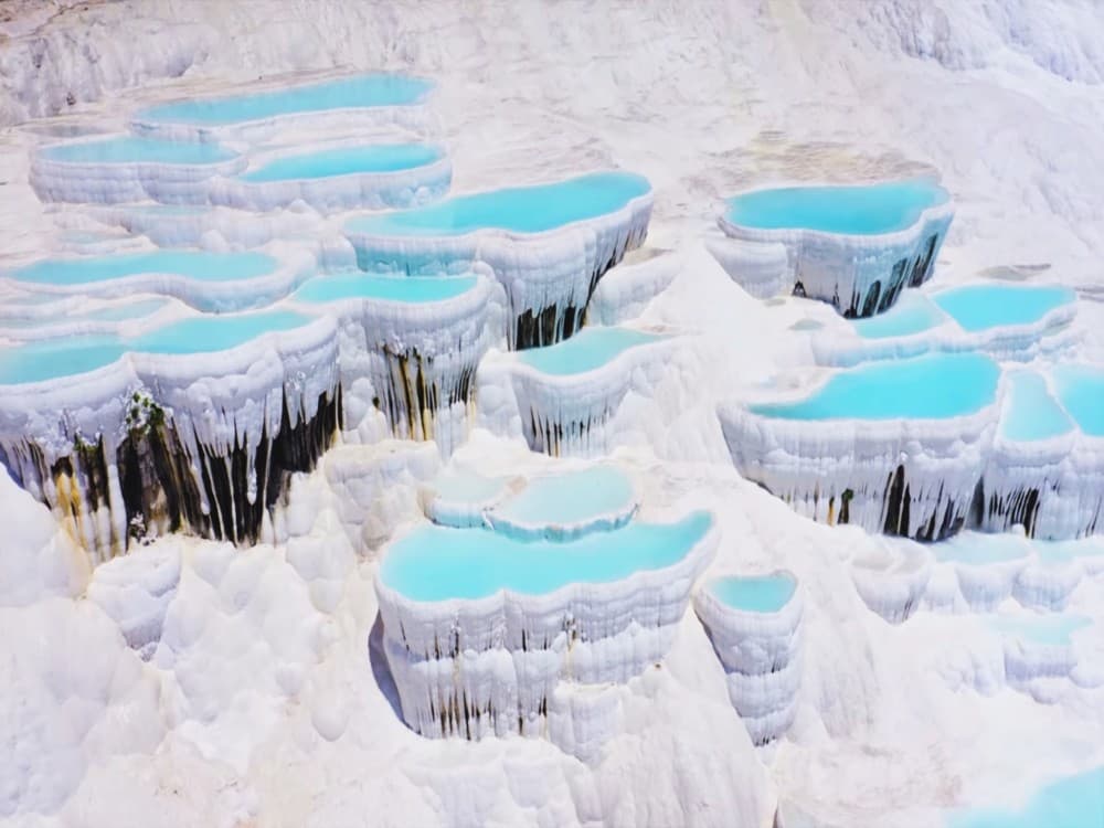 Can you bathe in Pamukkale?