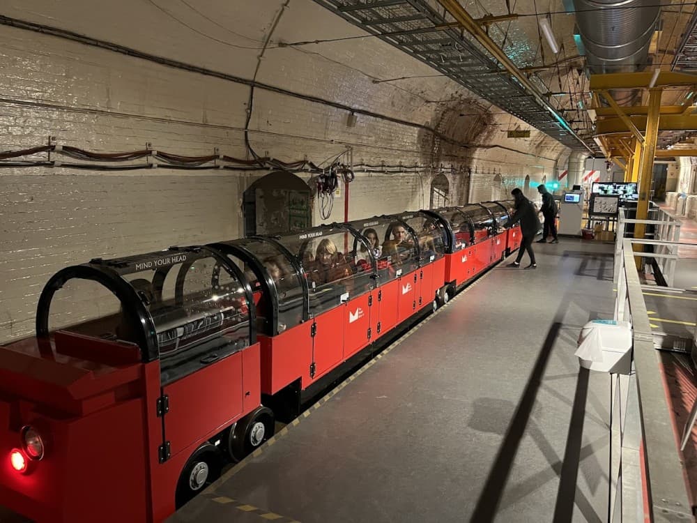 The Mail Rail at the Postal Museum