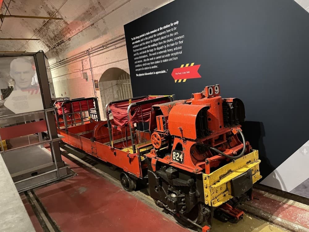 The Mail Rail at the Postal Museum