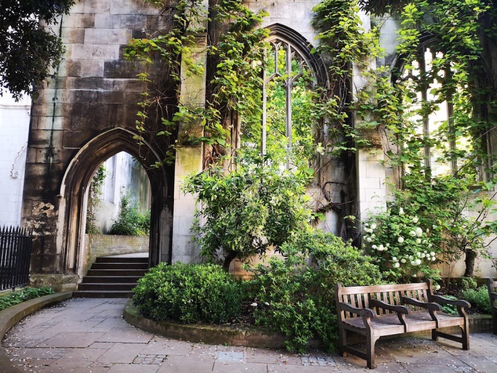 St Dunstan in the East Church Garden