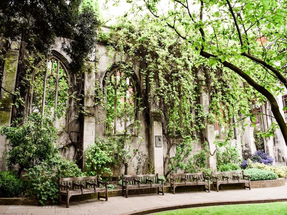 St Dunstan in the East Church Garden