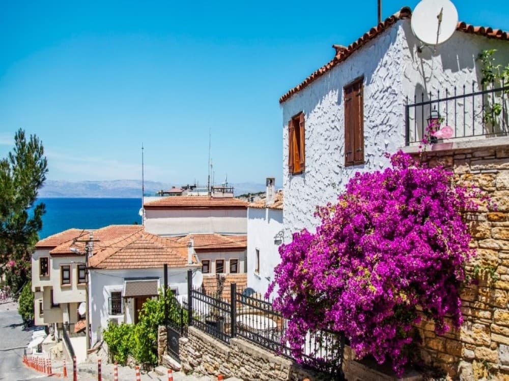 Why do people go to Izmir?