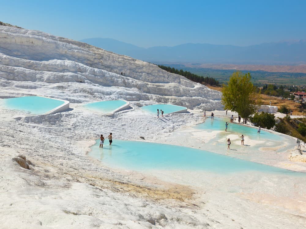 Pamukkale: Can you swim in Pamukkale thermal pools? | ®ExcursionMania
