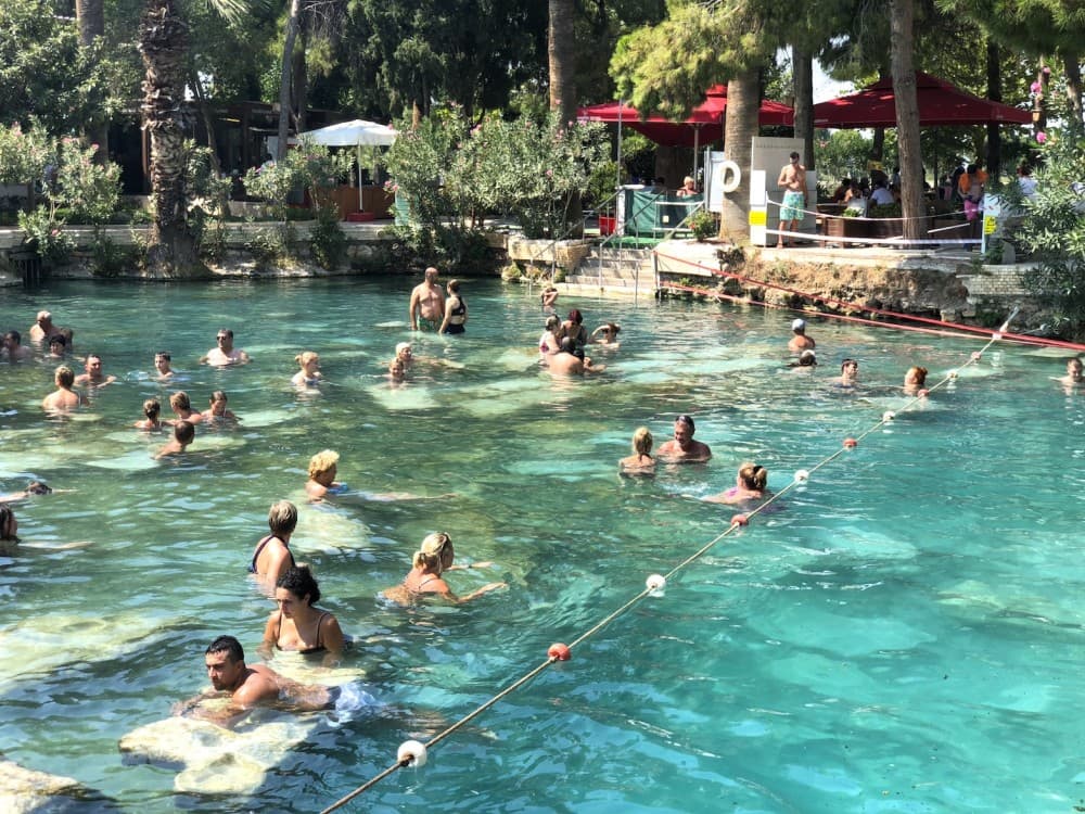 Did Cleopatra bathe in Pamukkale?