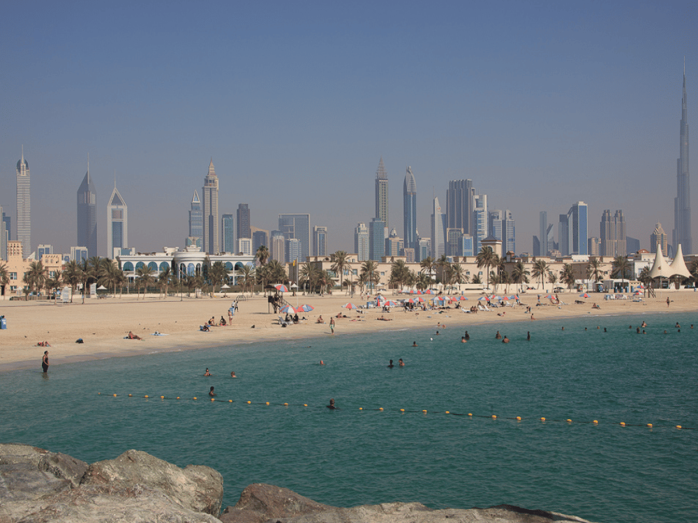 What is the coolest month in Dubai?