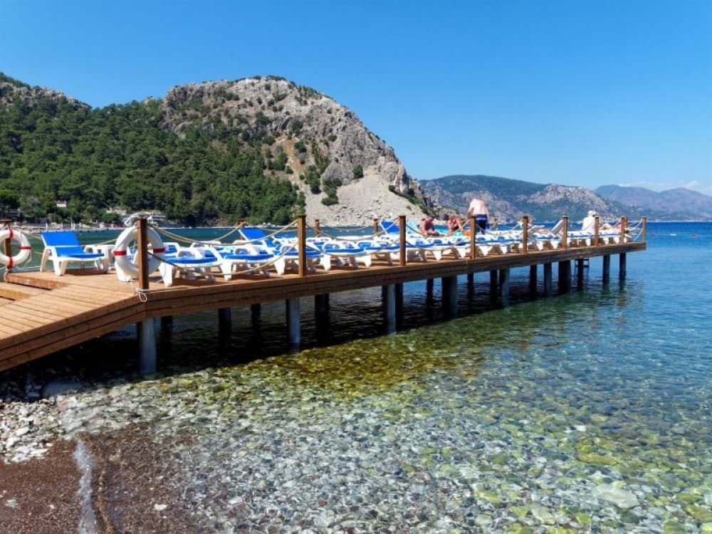 Does Turunc have sandy beaches?