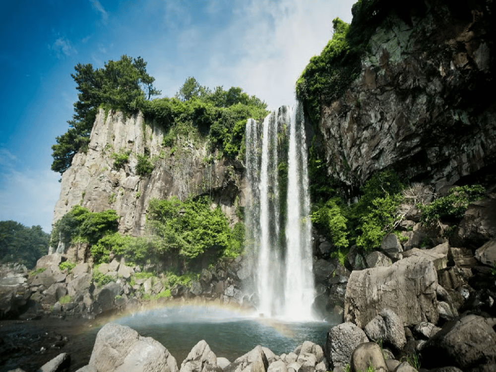 Jeongbang Waterfall