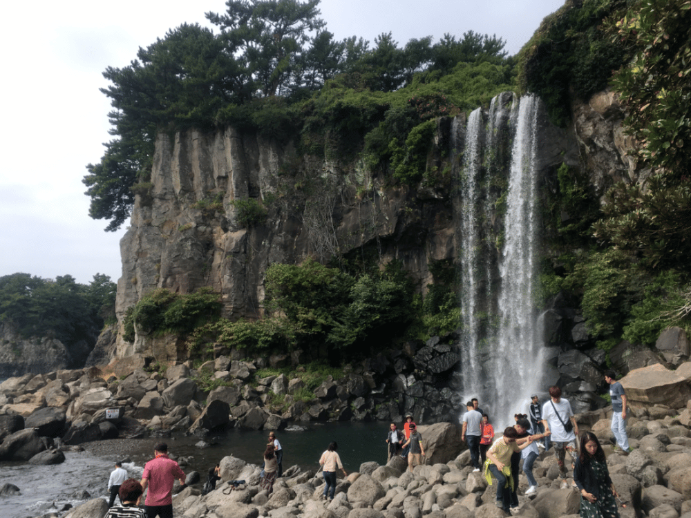 Jeongbang Waterfall