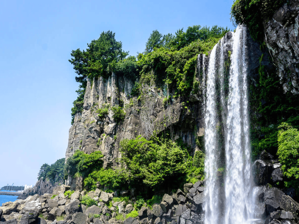 Jeongbang Waterfall