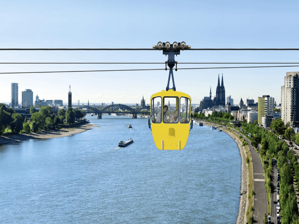 Cologne: Rheinseilbahn | ®ExcursionMania