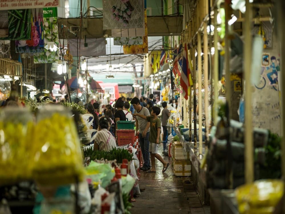 Pak Klong Talad Flower Market
