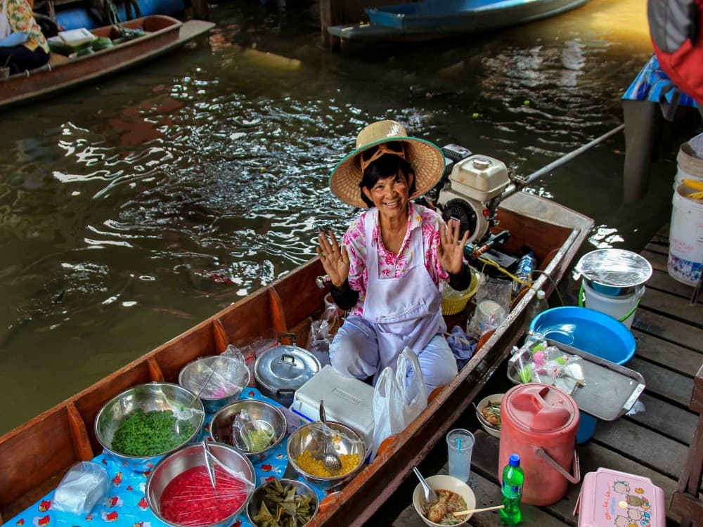 Taling Chan Floating Market
