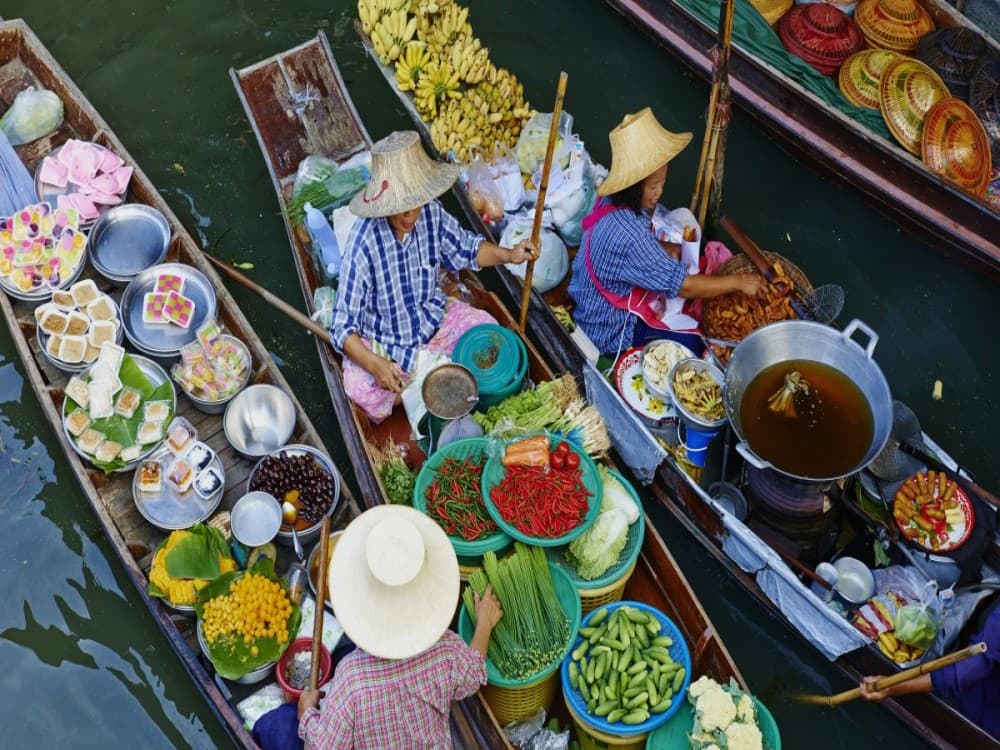 Taling Chan Floating Market