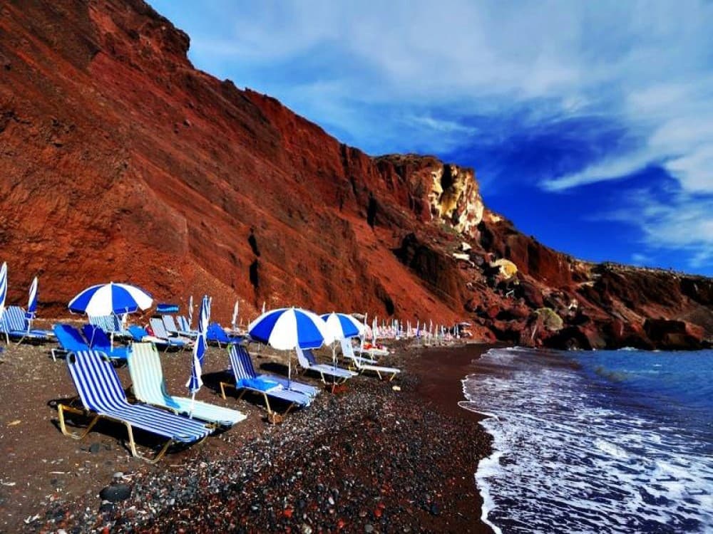 Santorini: Best Beaches in Santorini: Where to Swim, Sunbathe, and Relax | ®ExcursionMania