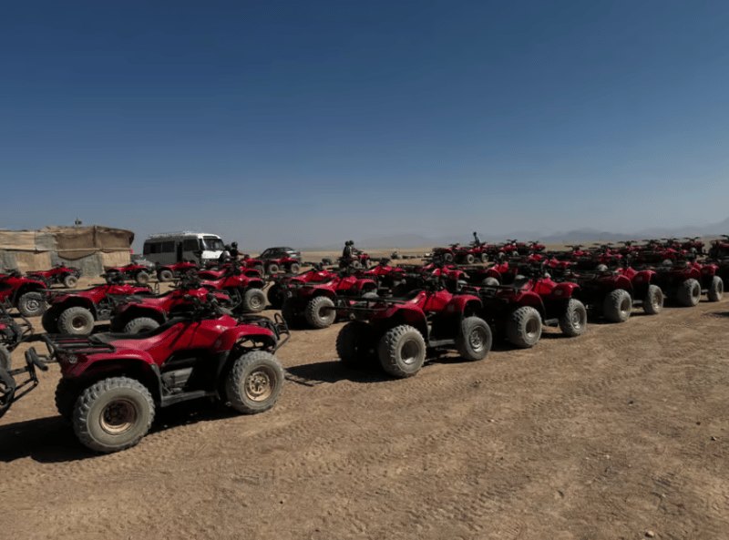 Hurghada: Desert Quad Bike and Buggy Adventure with BBQ | ®ExcursionMania - Image 3