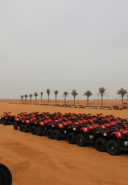 Dubai: Adventure Quad Bike Safari, Camel Ride & Refreshments | ®ExcursionMania