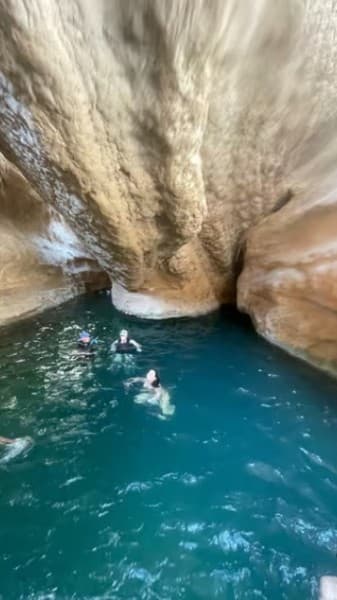 Oman’s Hidden Gems: Wadi Shab & Bimmah Sinkhole | ®ExcursionMania