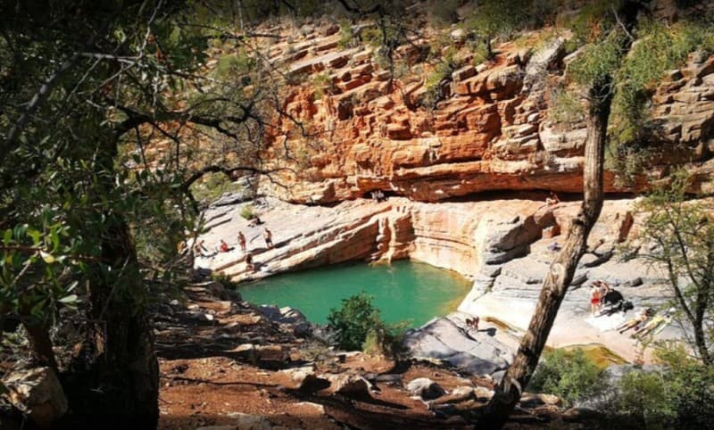 Agadir or Taghazout: Paradise Valley Atlas Mountain Swimming Trip | ®ExcursionMania