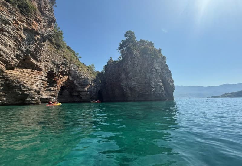 Budva: 3-Hour Paddle Board or Kayak Tour to Coastal Caves | ®ExcursionMania