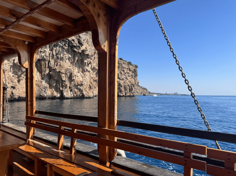 Antalya: Waterfalls & Beach  Boat Trip w/ Lunch & Soft Drinks | ®ExcursionMania