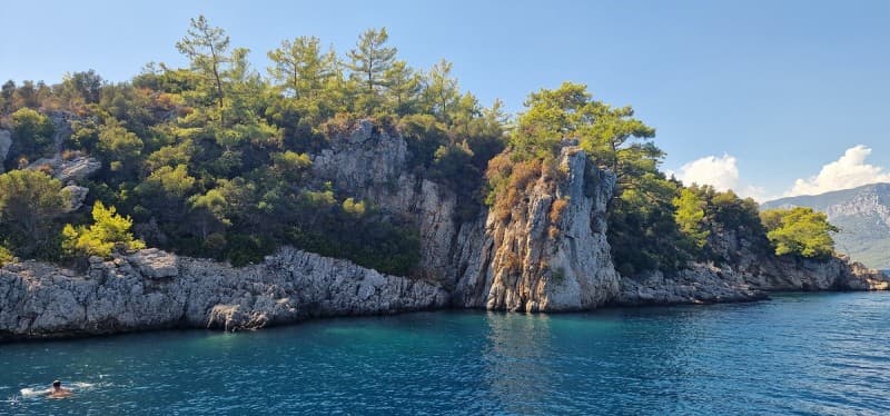 Icmeler Cleopatra Island Boat Trip: Crystal Waters & Coastal Delights | ®ExcursionMania - Image 4