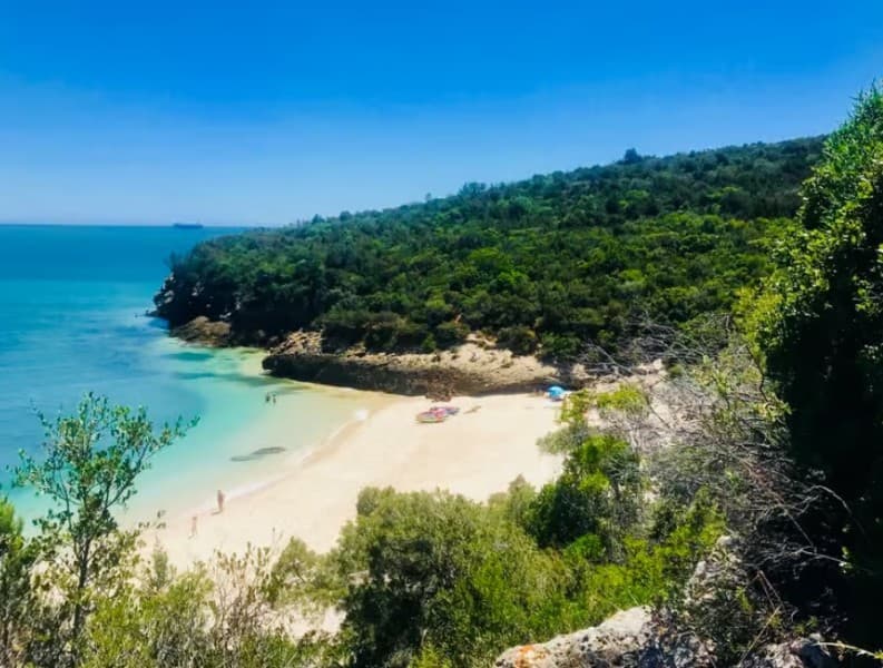 From Lisbon: Arrábida Natural Park Kayak Tour with Lunch | ®ExcursionMania