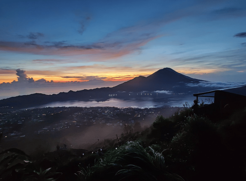 Full-Day Mount Batur Volcano Sunrise Trek with Natural Hot Springs | ®ExcursionMania