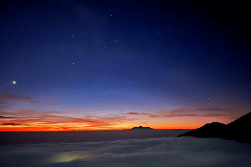 Full-Day Mount Batur Volcano Sunrise Trek with Natural Hot Springs | ®ExcursionMania