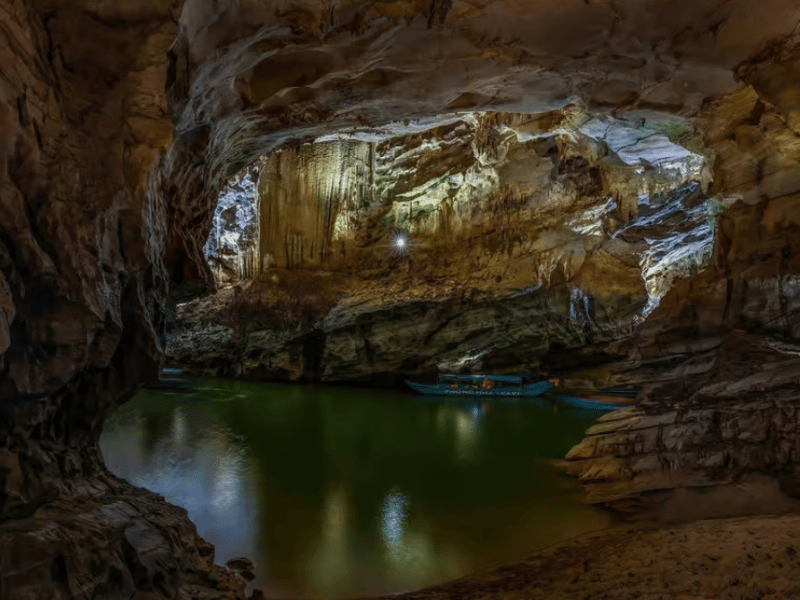 Phong Nha/Dong Hoi: Phong Nha Cave and Zipline in Dark Cave | ®ExcursionMania