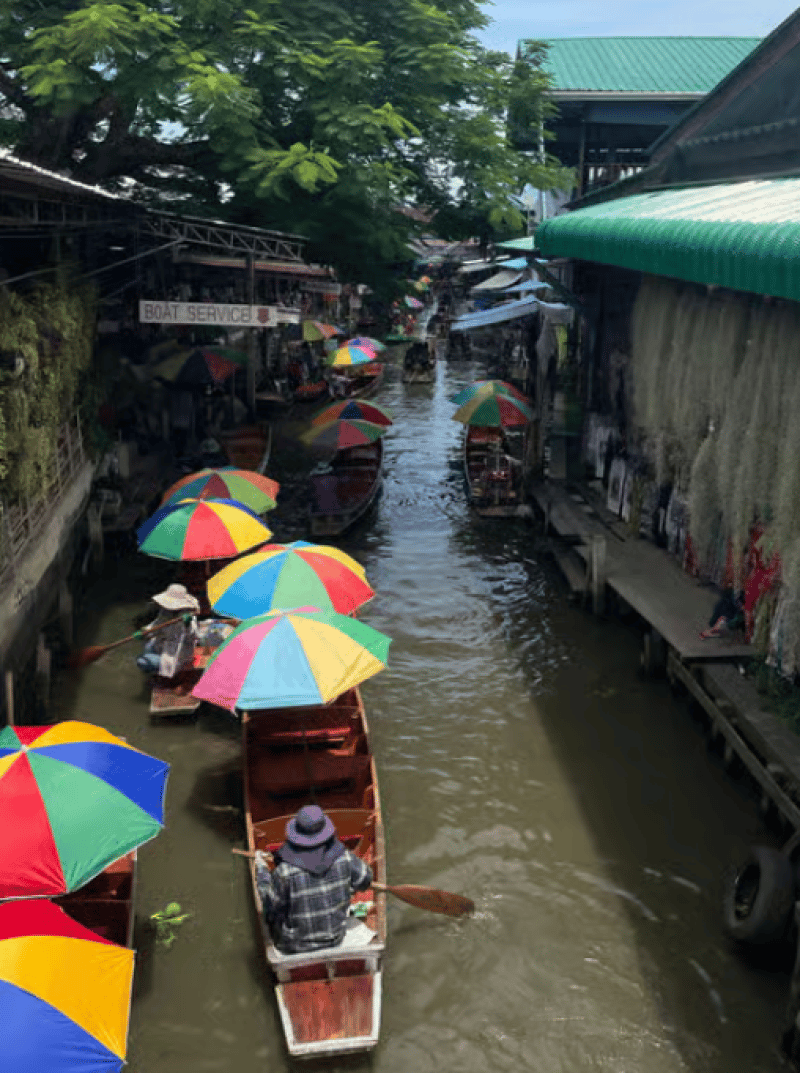 Maeklong Railway Market & Damnoensaduak Floating Market Tour SHA Plus | ®ExcursionMania