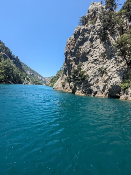Side: Green Canyon Boat Trip With Unlimited Drinks And Lunch | ®ExcursionMania - Image 1