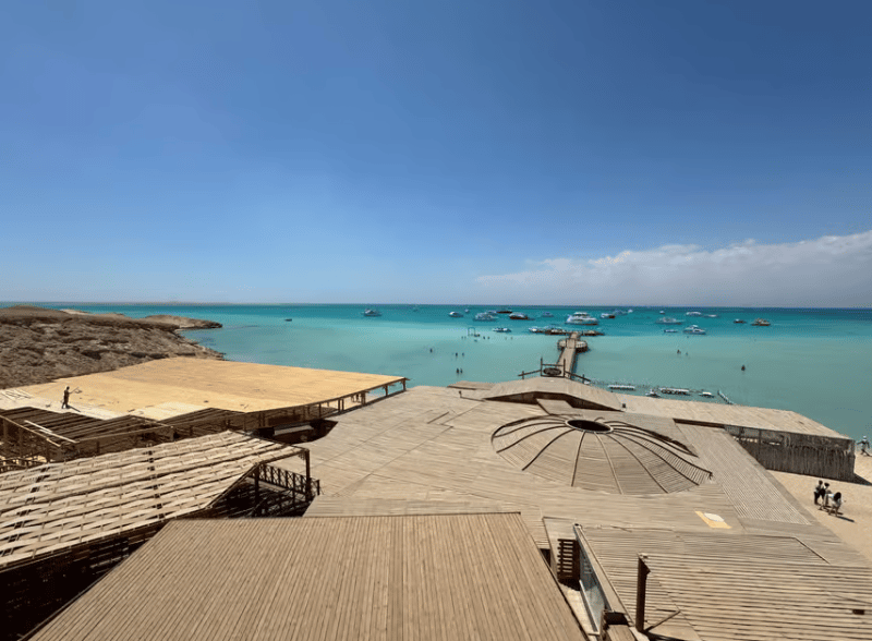 Hurghada: Giftun Island Orange Bay Speedboat Cruise & Lunch | ®ExcursionMania