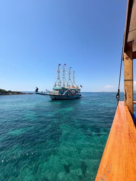 Blue Lagoon Boat Tour in Side with Soft Drinks & Lunch | ®ExcursionMania - Image 2