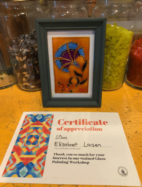 Istanbul: Traditional Stained Glass Painting Experience | ®ExcursionMania