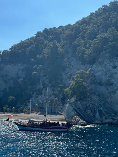 Mediterranean Bliss: Kemer Mega Star Boat Tour with Hotel Transfer | ®ExcursionMania - Image 4
