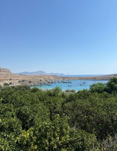 Rhodes: Guided Bus Trip to Lindos Village & Seven Springs | ®ExcursionMania