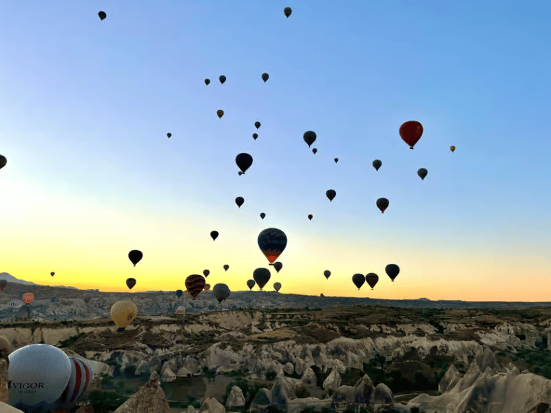 Cappadocia: Sunrise Hot Air Balloon Watching Tour | ®ExcursionMania