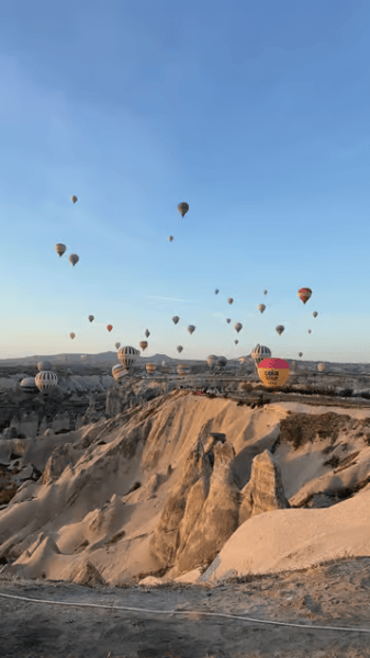 Cappadocia: Sunrise Hot Air Balloon Watching Tour | ®ExcursionMania